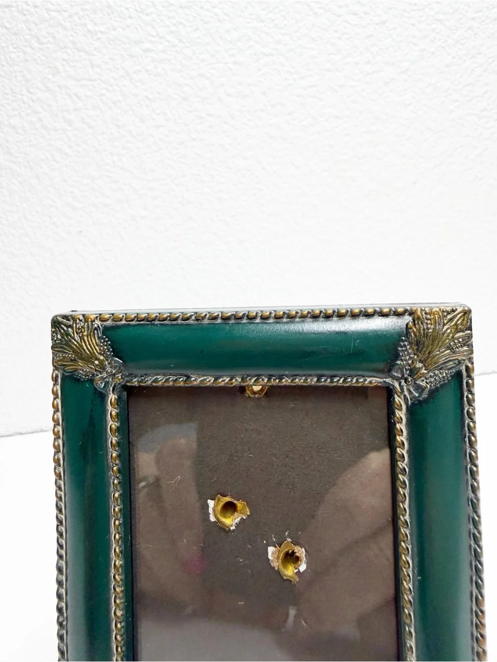 Vintage Gold Ornate Trim Mini Picture Frame